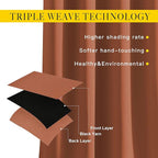 NICETOWN Blackout Window Curtains 72 inches Long, Thermal Insulated Grommet - Image 6
