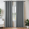 Joydeco Long Blackout Curtains for Bedroom & Living Room 120 Inch 2 Panels | by JOYDECO