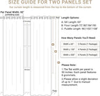 100% Blackout Linen Textured Curtains 72 Inch Long, Light Blocking, Thermal - Image 8