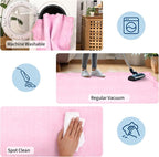 GarveeHome 2.5x10 Scalloped Washable Runner Rug Long Hallway Kitchen Rug | Soft - Image 6