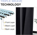 Simplebrand Ava Halloween Black Short Blackout Curtains - Image 5