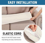 H.VERSAILTEX Super Stretch Individual Seat Cushion Covers Sofa Covers Couch - Image 5
