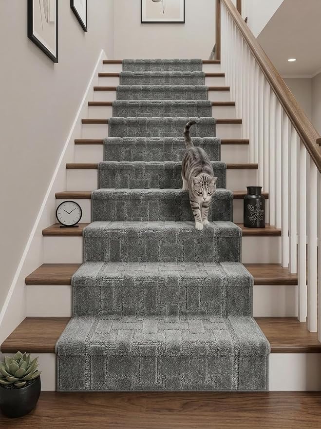 Runner Rug 21 ft, Extra Long Non-Slip Washable Rug, Rubber Backing, Rolled in - Image 8