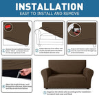 ZNSAYOTX 1 Piece Stretch Chair Cover - Image 4