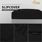 Easy-Going Stretch 1 Piece Loveseat Couch Cushion Cover - Image 3