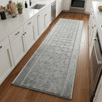 Runner Rug 5 ft, Non-Slip Washable Rug, Rubber Backing, Rolled in Box, Custom by ORFAHOME