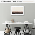 MCS Trendsetter 20x28 Matted Poster Frame with 16x24 Picture Display, Black Vertical & Horizontal Wall Hanging Large Picture Frame for Photos & Posters (1-Pack)