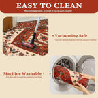 SERISSA 2x3 Washable Non Slip Boho Small Area Rug - Image 4