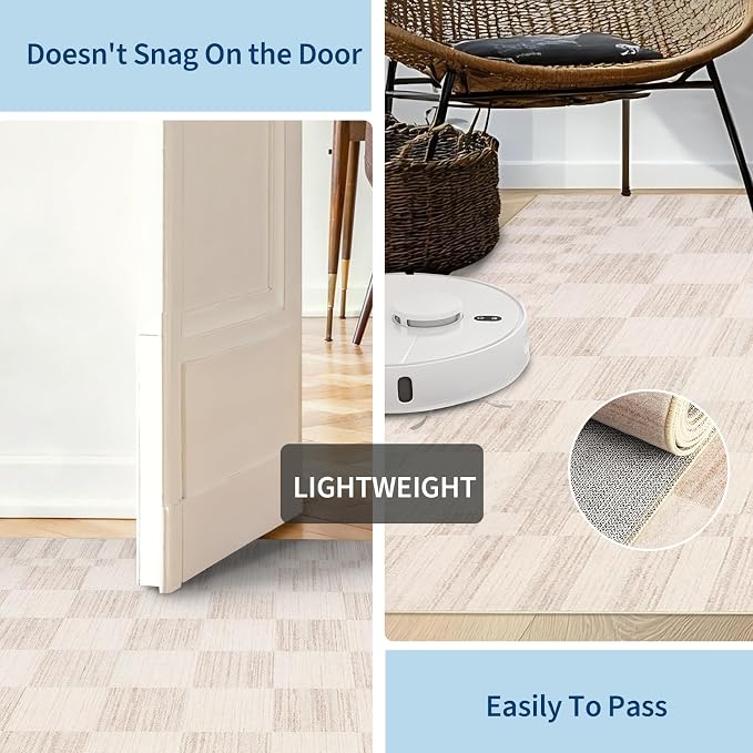GarveeHome Checkered Rug 3x5 Area Rugs - Image 7