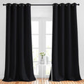 NICETOWN Black Out 108 inch Curtains by NICETOWN