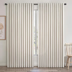 Extra Wide 100 Inch Length Blackout Curtains & Drapes 84 Inches Long 2 Panels by Topfinel