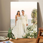 Custom Framed Canvas Prints With Your Photos-Personalized Picture To Canvas Wall Art ，Home Decoration Gifts Holiday Gifts