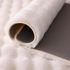 White Rabbit Plush Rug 2'x6', Fluffy Shaggy Area Rug - Image 7