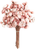 Floroom Ranunculus Artificial Flowers 18 Pcs Dusty Rose Faux Silk Mini Ranunculus Bulk Fake Wedding Filler Flowers for DIY Bouquets, Centerpieces, Bridal Shower Decorations & Arrangements