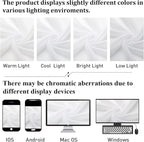 White Sheer Curtains 90 Inches Long 2 Panels, Farmhouse Voile Window Drapes Rod - Image 6