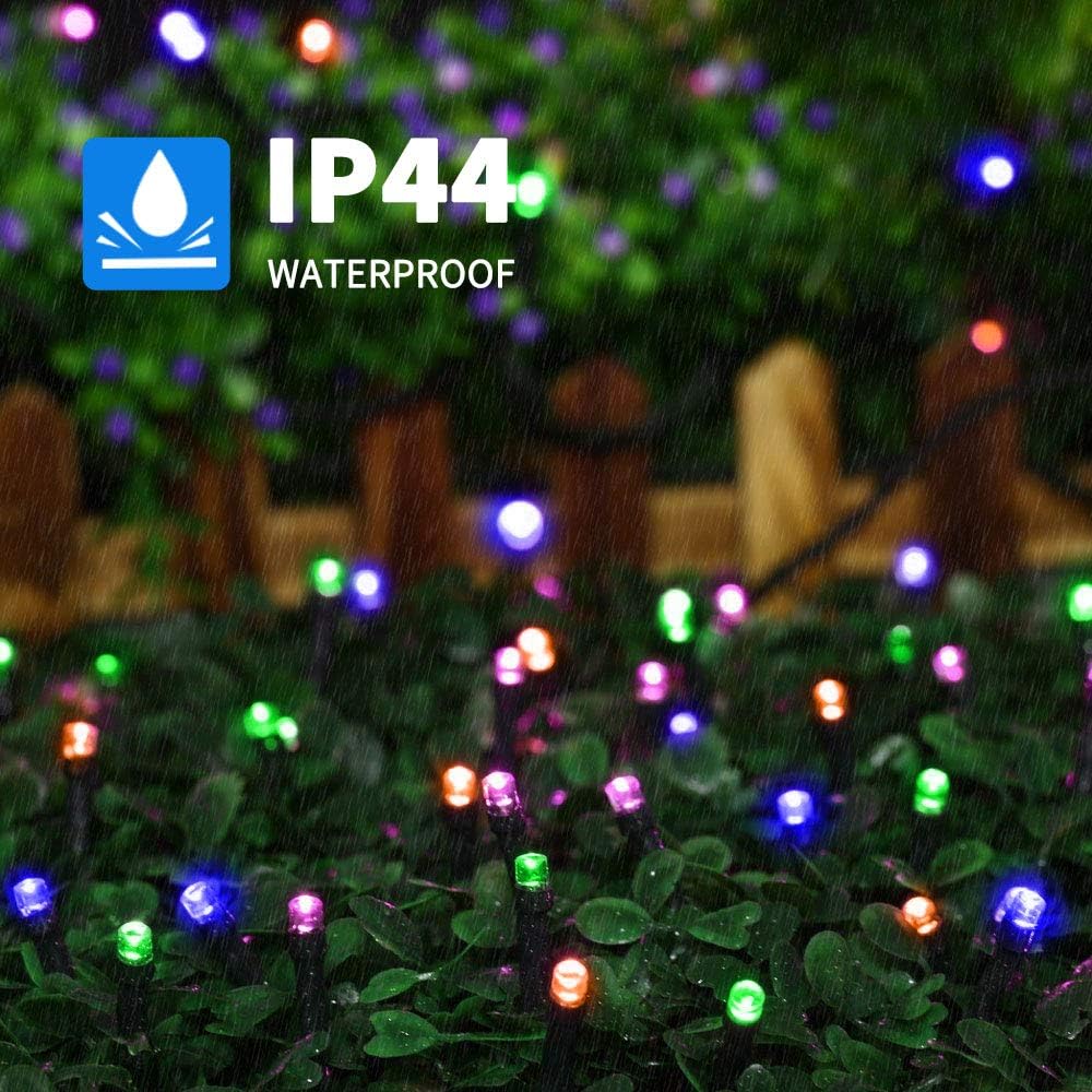 XTF2015 Christmas Outdoor Indoor Lights, 336FT 1000 LED 8 Modes Memory Function UL Certified Timer Christmas String Lights for Trees, Patio, Garden, Party, Wedding, Holiday (Multicolor)