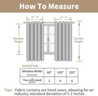 Light Filtering Sheer Linen Curtains 84 inches Long, Linen Textured Semi Sheer - Image 8