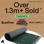 GORILLA GRIP 100% Waterproof All-Season WeatherMAX Doormat, US Designed Natural - Image 4