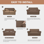 Easy-Going 100% Waterproof Chair Couch Cover, Stretch Jacquard Sofa Cover | - Image 5