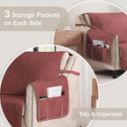 Quilted Grand Sofa Covers for 4 Cushion Couch, Couch Cover for Grand Sofa - Image 5
