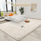 LOCHAS Area Rugs 10x14 Fluffy Living Room Carpets - Image 2