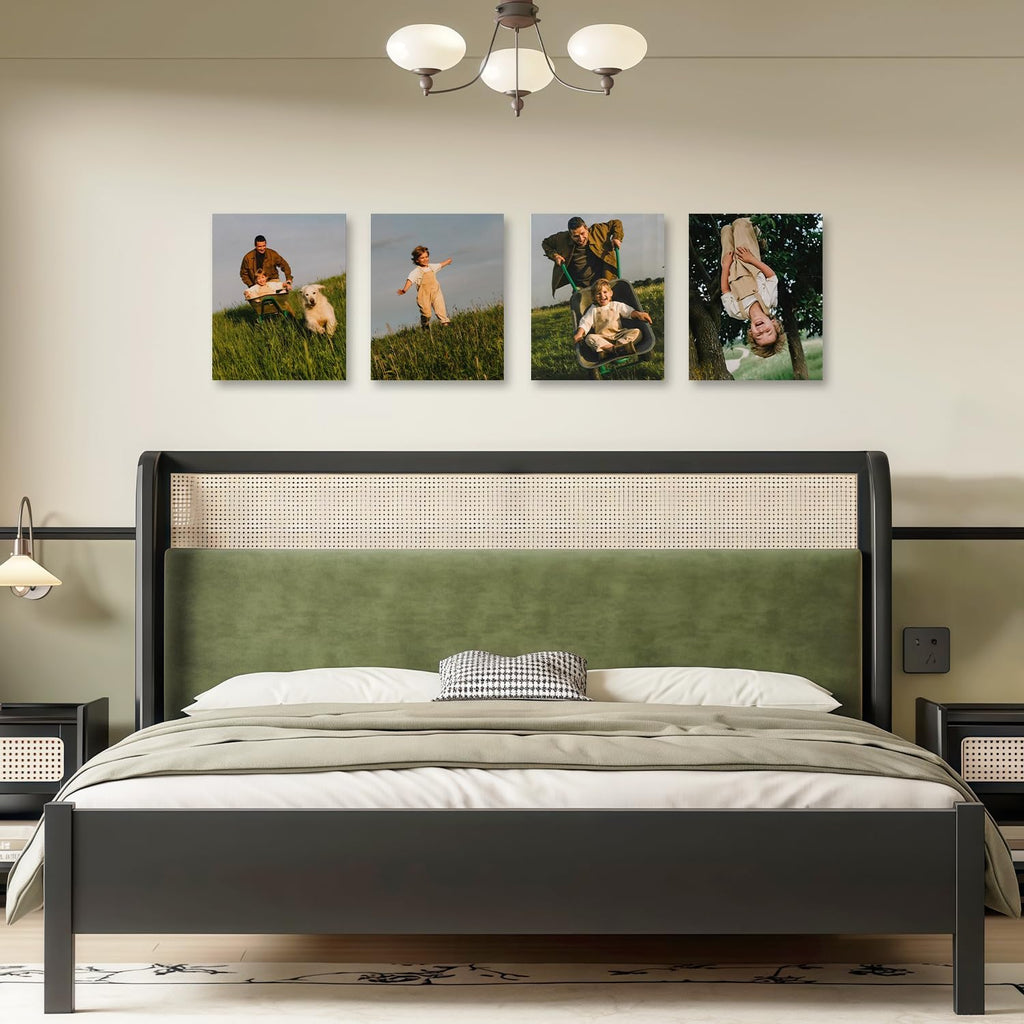 Canvas Prints With Your Photos, Custom Poster On Canvas (Unframed 8x10) Transform Your Photos Into Stunning Framed Wall Art Digitally Printed Photo To Canvas Ideal For Home Decor Gifts Keepsakes
