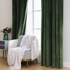 MIULEE Velvet Curtains 84 inches 2 Panels - Image 7