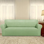 PureFit Stretch Couch Covers for Sofa Large Sofa Slipcovers Sage Green | - Image 2
