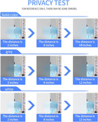 Window Privacy Film with Installation Tools, Static Cling, Anti UV, Heat Control, Ideal for Home Shower Office Glass Door (White Frosted【Glue-Free】, 45.2X78.7Inch)
