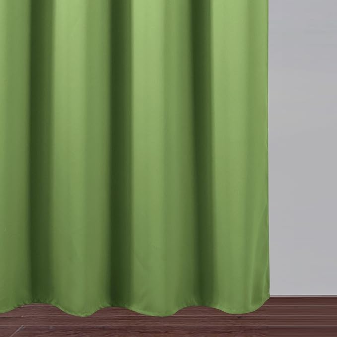 Blackout Curtains 52 x 45 inch/Light Green Curtains Set of 2 Panels/Thermal - Image 9