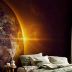 artgeist Wall Mural Cosmos Galaxy 116x83 in - Peel and Stick Self-Adhesive Wallpaper Removable Large Sticker Foil Wall Decor Print Picture Image Design n-B-0003-a-a