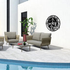 Custom Metal Pool Signs Outdoor - Personalized Funny Pool Rules, Rustic Wall Art for Pool Deck Decor, Outdoor Bar & Backyard Oasis Gift - MADE IN USA