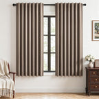 Topfinel Black Out Curtains 63 Inch Long by Topfinel