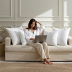 MIULEE 20x20 Pillow Inserts 4 Pack, 100% Virgin Fiber Filling Throw Pillows | - Image 6