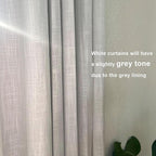Vision Home White Pinch Pleated Full Blackout Curtains 60 inch Wide Thermal - Image 2