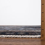 Keen Home Design 2x12 Rug - Machine Washable Runner Rug with Non-Slip Backing, Ideal for Hallway, Entryway, Kitchen, Laundry Room - Vintage, Easy Clean, Durable, Low Pile - (2'6" x 12')