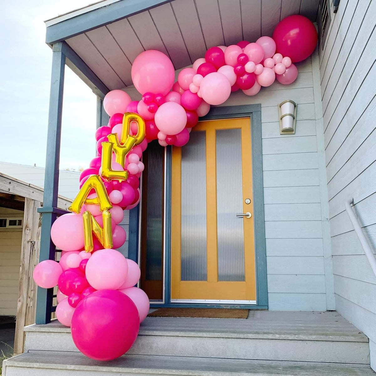 130pcs Hot Pink Balloons Different Sizes 18" 12" 10" 5" Dark Pink Balloons for Birthday Graduation Baby Shower Wedding Anniversary Princess Theme Party Valentine's Day Decorations