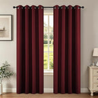 Joydeco Long Blackout Curtains for Bedroom & Living Room 120 Inch 2 Panels | by JOYDECO