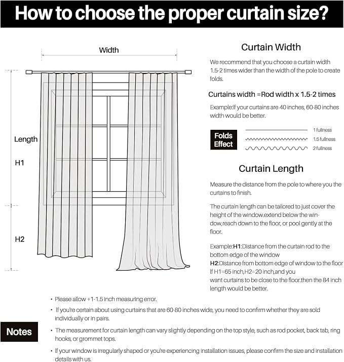100% Blackout Pinch Pleated Linen Curtains 108 Inches Long - Image 9