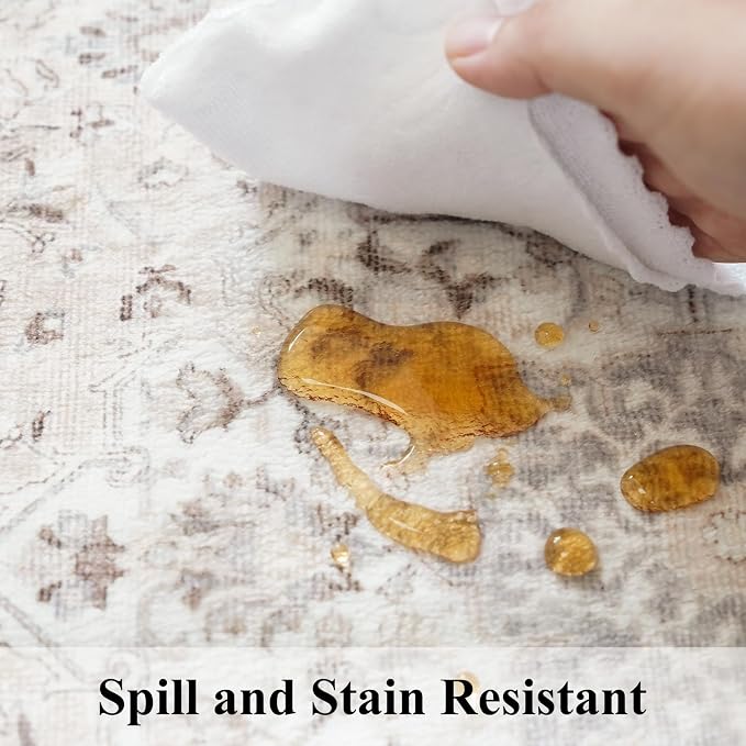 Washable Hallway 3x4 Floor Mats: Farmhouse Non-Slip Kitchen Sink Area Rug - Image 8