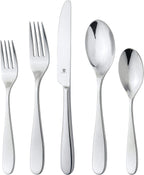 Silverware Set for 6 – 18/10 Stainless Steel Flatware, Mirror Finish, Dishwasher Safe, Durable and Balanced Utensils, Modern Tableware (30-Piece Set, Fidenza)