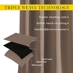 NICETOWN Blackout Window Curtains 84 inch Long - Image 3
