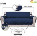Easy-Going Reversible Couch Cover, 3 Cushion Sofa, Water Resistant Furniture Mat - Image 3
