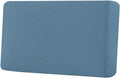 H.VERSAILTEX Super Stretch Individual Seat Cushion Covers Sofa Covers Couch Cushion Covers Slipcover Sets Thick Jacquard Textured Twill Fabric (1 Piece Loveseat Cushion Cover, Dusty Blue)