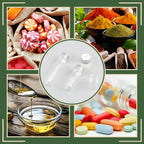 15 pcs 25 ml Glass Storage Jars with Lids,Glass Decorative Bottles(0.84 oz-1.18x2.36 inch)
