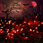ODEETRONIC Orange Halloween Lights, 21.63ft 100 Count Orange Incandescent Lights, 120V UL Certified Mini Light Connectable, Amber Incandescent Halloween Light Waterproof for Tree Indoor Outdoor Room
