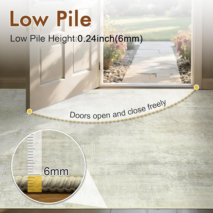 9x12 Ft Extra Large Washable Area Rugs - Image 7