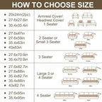 Smiry Couch Cover for Dogs, Non Slip Fuzzy Pet Sofa Covers Washable | Sofa - Image 9