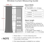 MYSKY HOME White Sheer Curtains 63 inch Length - Image 3