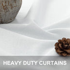 Short Blackout Curtains 54 Inch Length 2 Panels - Image 3